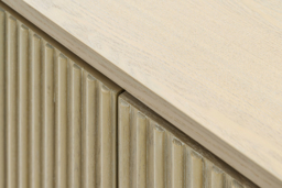 Ophelia Washed Grey Oak Sideboard Table - thumbnail 4