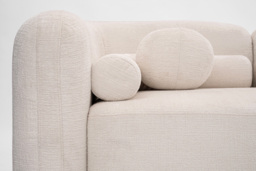 "Munich Three Seat Sofa - Light Taupe " - thumbnail 6