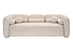 "Munich Three Seat Sofa - Light Taupe " - thumbnail 1