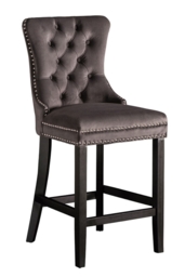 Antoinette Bar Stool Smoke Grey - thumbnail 1