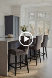 Antoinette Bar Stool Smoke Grey - thumbnail 3