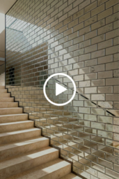 Mirrored Vintage Effect Rectangle Wall Tiles Pack - thumbnail 3