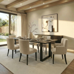 "Set of 2 Hatfield Dining Chairs - Limestone     " - thumbnail 2