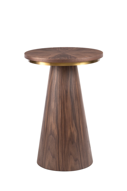 Brewster Walnut Side Table - image 1