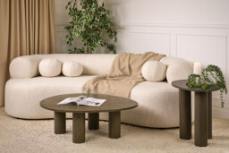 Rolls Three Seat Sofa Natural Linen - thumbnail 2