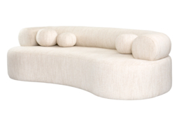 Rolls Three Seat Sofa Natural Linen - thumbnail 4