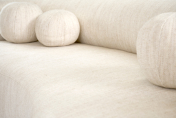 Rolls Three Seat Sofa Natural Linen - thumbnail 6