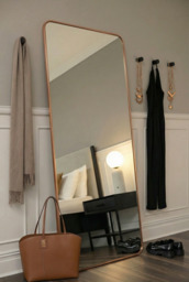 Alana Extra Large Leaning Mirror – Copper - thumbnail 2