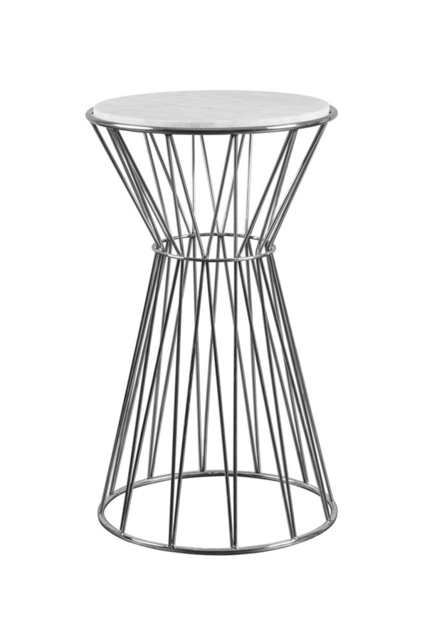 Mali Silver Side Table - image 1