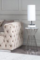 Mali Silver Side Table - thumbnail 2
