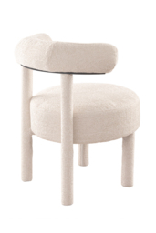 "Lica Accent Chair Ivory Chenille " - thumbnail 4