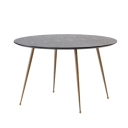 Mason Dining Table – Brushed Gold Legs