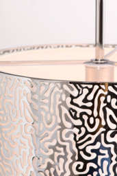 Moray Pendant Light Chrome - thumbnail 4
