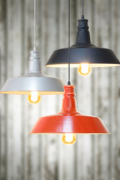 Pascal Red Vintage Pendant Light - gft - thumbnail 2