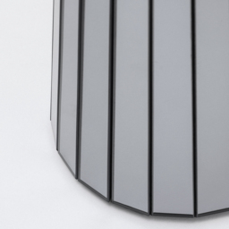 Emmeline Smoked Mirror Side Table - thumbnail 4