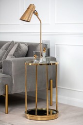 Rippon Brass Circular Side Table - thumbnail 6