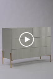 Lexington Pebble Grey Chest of Drawers - thumbnail 3