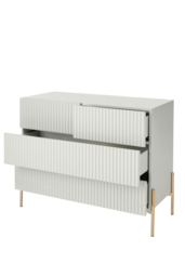 Lexington Pebble Grey Chest of Drawers - thumbnail 4