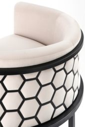 Alveare Counter Stool Black - Chalk - thumbnail 5