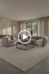 "Essen Large Corner Sofa – Dove Grey " - thumbnail 3
