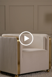 Ozman Lounge Chair - Chalk - thumbnail 7