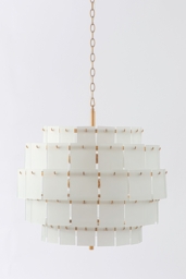 Veil Brass Chandelier