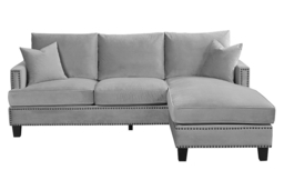 "Brunswick Universal Corner Sofa – Dove grey " - thumbnail 4