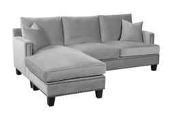 "Brunswick Universal Corner Sofa – Dove grey " - thumbnail 5