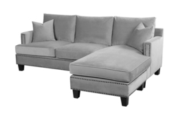 "Brunswick Universal Corner Sofa – Dove grey " - thumbnail 6