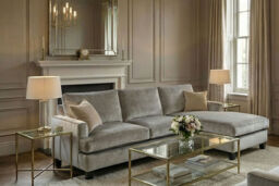 "Brunswick Universal Corner Sofa – Dove grey " - thumbnail 9