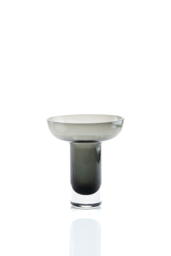 Medium Grey Glass Vase - thumbnail 1