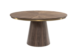 Brewster 4-6 Seat Walnut Dining Table
