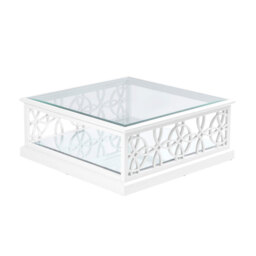 "Etienne White Coffee Table " - thumbnail 1