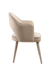 Rossini Carver Chair Taupe - thumbnail 4