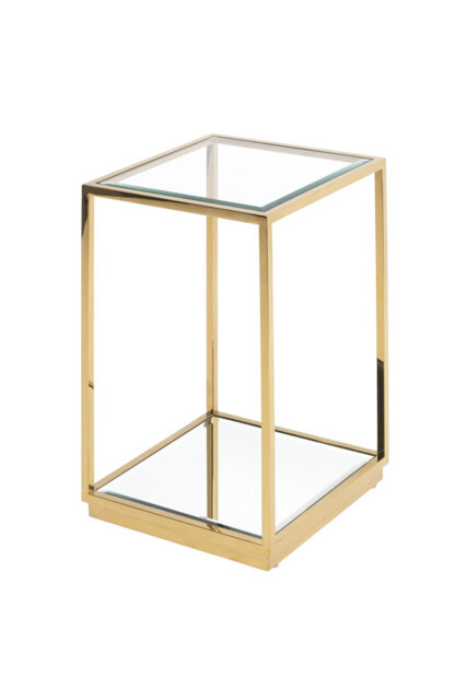 Rippon Brass Square Side Table - image 1