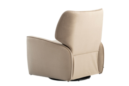 "Valmont Swivel Recliner Armchair - Taupe " - thumbnail 7