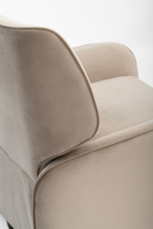 "Valmont Swivel Recliner Armchair - Taupe " - thumbnail 9