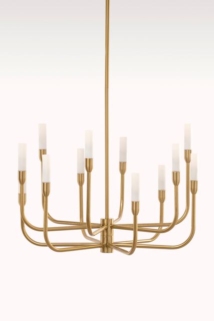 "Gracia Twelve Light Pendant Brass " - image 1