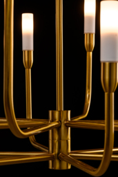 "Gracia Twelve Light Pendant Brass " - thumbnail 4