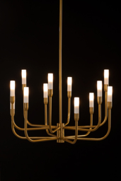 "Gracia Twelve Light Pendant Brass " - thumbnail 3