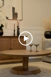 Sia Coffee Table - Chestnut - thumbnail 3
