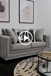 Holburn two Seat Sofa  – Dove Grey - thumbnail 3