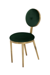 Ravello Dining Chair - Bottle Green - thumbnail 1