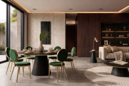 Ravello Dining Chair - Bottle Green - thumbnail 4