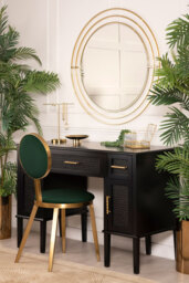 Ravello Dining Chair - Bottle Green - thumbnail 5