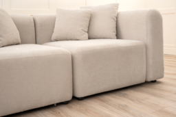 "Dune Three Seat Sofa – Parchment " - thumbnail 8
