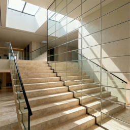 Large Mirrored Rectangle Wall Tiles Pack - thumbnail 2