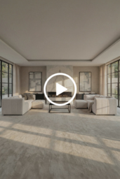 "Essen Two Seat Corner Sofa – Ivory Chenille " - thumbnail 3
