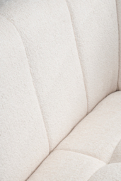 "Essen Two Seat Corner Sofa – Ivory Chenille " - thumbnail 7