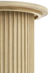 Ophelia Washed Grey Oak Side Table - thumbnail 4